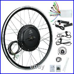 USED 26 Front Wheel Electric Bicycle Hub Motor Conversion Kit 36V 500W Ebike