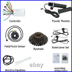 Used 26 Front Wheel Electric Bicycle Hub Motor Conversion Kit 36V 750W Ebike