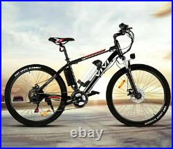 VIVI 26 350W Electric Bike Mountain Bicycle EBike SHIMANO 21Speed 36V Citybike