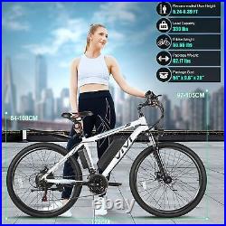 VIVI 26 500W Electric Bike, Mountain Bicycle EBike SHIMANO 21Speed 48V Adults