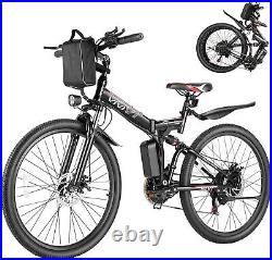 VIVI 26'' Ebike Electric Bike 500W Motor Electric Mountain Bike Ebike Adults New