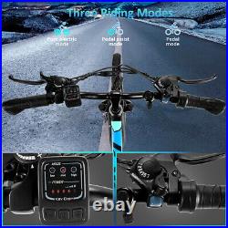 VIVI-26'' Electric Bike 350W Mountain Bicycle SHIMANO 21Speed Adults^eBike A#