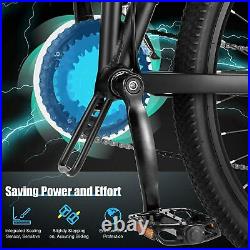 VIVI 26'' Folding Mountain Bike Electric Bicycle Ebike 20Mph Shinmano 21Speed