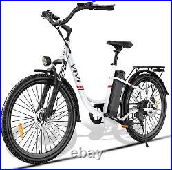 VIVI Electric Bike 500W City-Cruiser Ebike with 360Wh Removable Battery 7-Speed
