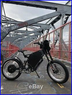 Vector Ebike 117v Full Charge 50ah, 5,850wH Biggest Battery, Electric Bike Ebike