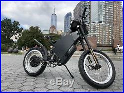 Vector Ebike 117v Full Charge 50ah, 5,850wH Biggest Battery, Electric Bike Ebike
